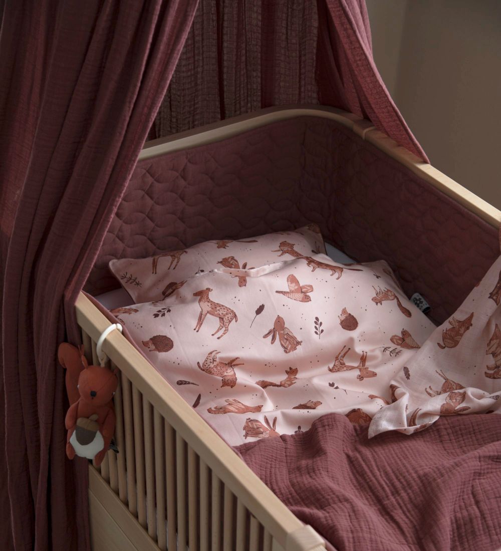 Sebra Sengetøj - Baby - Nightfall - Dreamy Rose