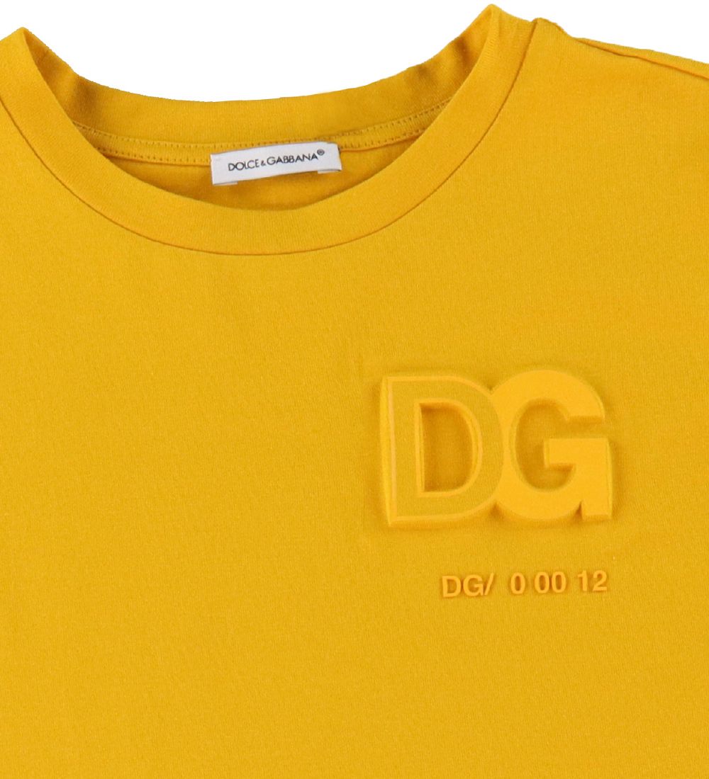 Dolce & Gabbana T-shirt - DG Skate - Gul