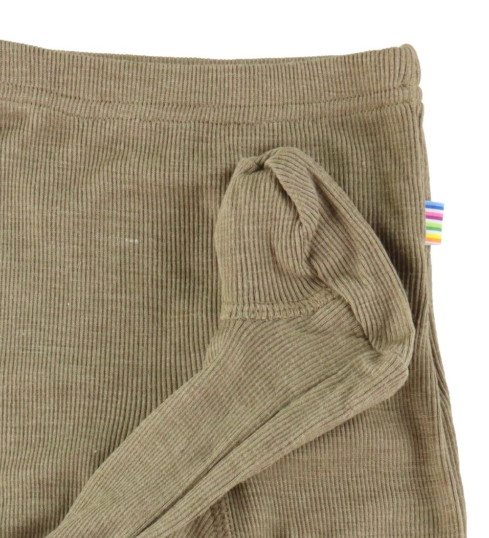 Joha Leggings m. Fdder - Uld/Silke - Lysebrun