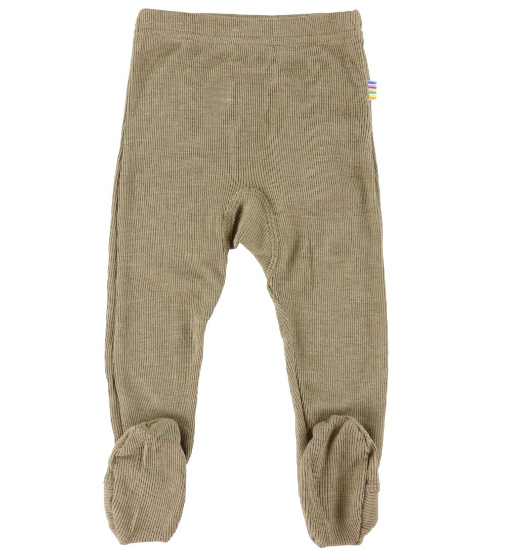 Joha Leggings m. Fdder - Uld/Silke - Lysebrun
