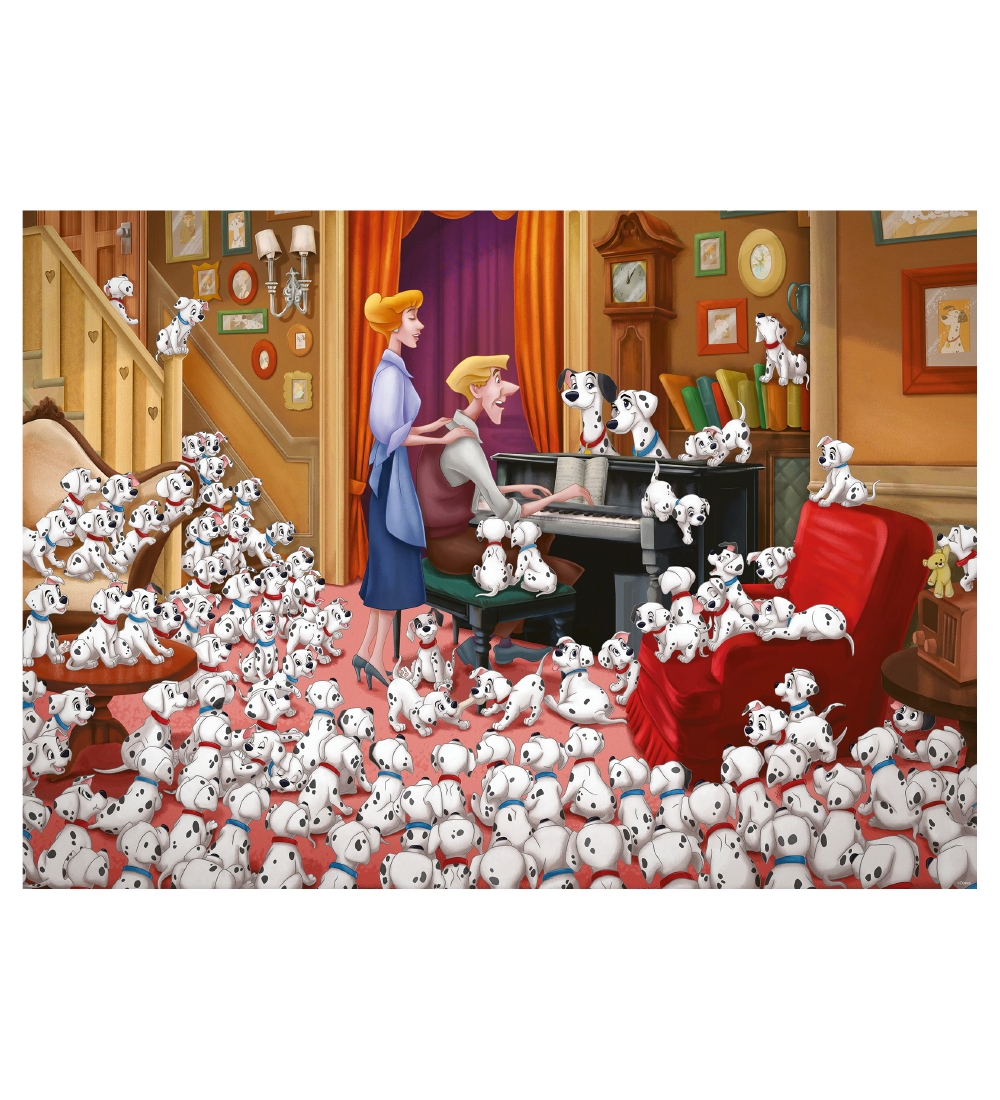 Ravensburger Puslespil - 1000 Brikker - 101 Dalmantinere