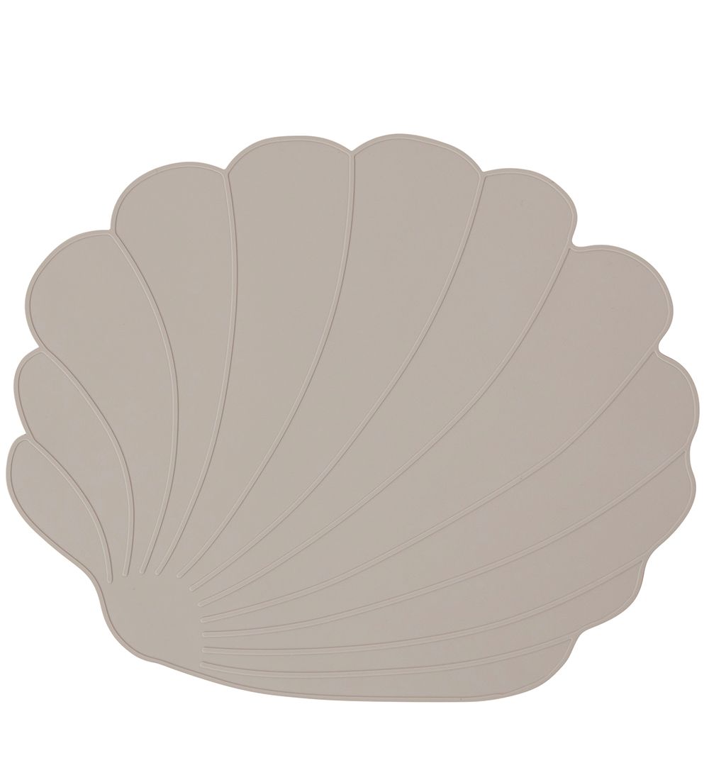 OYOY Dkkeserviet - Seashell - Clay