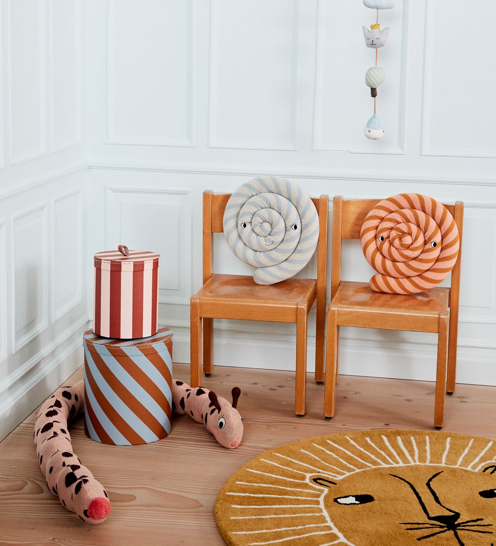 OYOY Pude - Lollipop - Ø30 cm - Blå