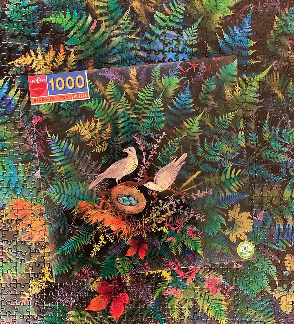 Eeboo Puslespil - 1000 Brikker - Duer