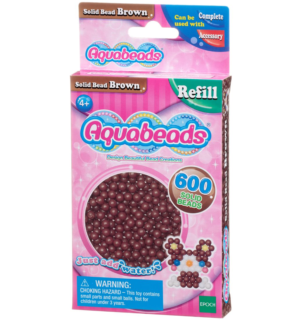 Aquabeads Perler - 600 stk - Brun » Altid gratis kreditordning