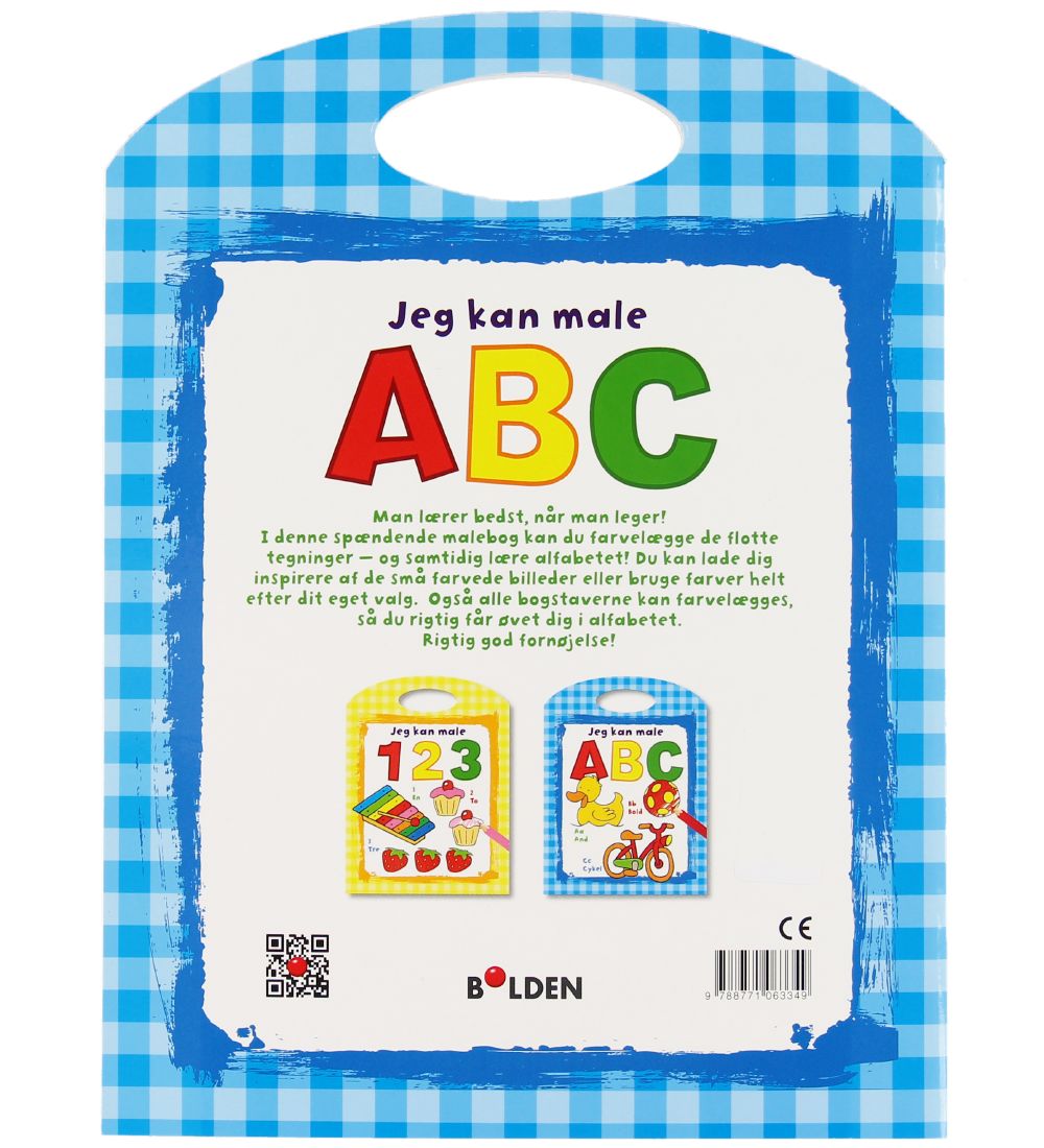 Forlaget Bolden Bog - Jeg Kan Male ABC - Dansk