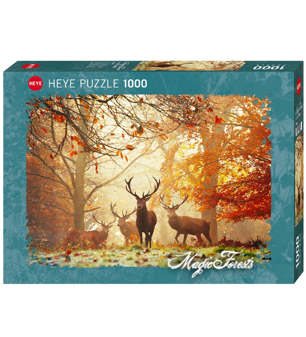 Heye Puzzle Puslespil - Stags - 1000 Brikker