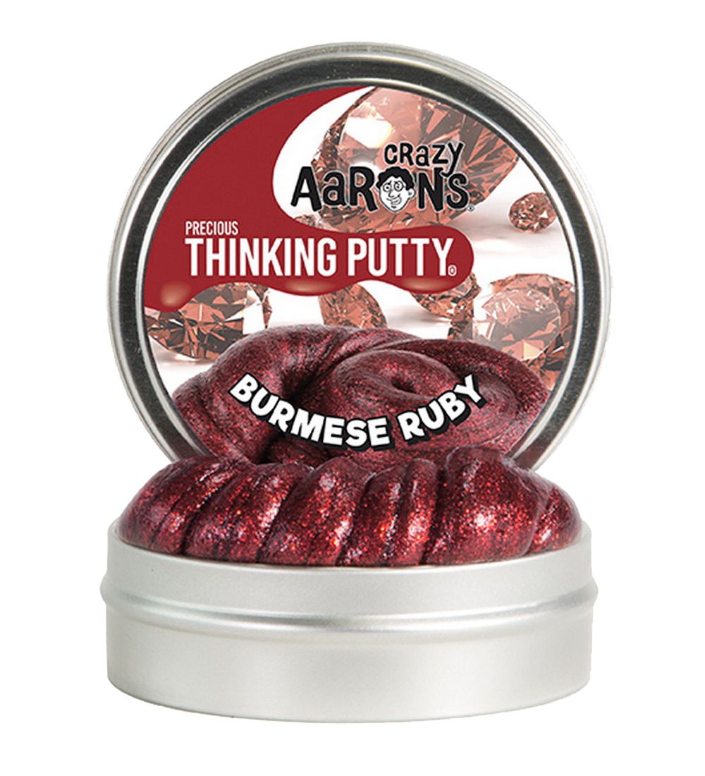 Crazy Aarons Putty Slim -  8 cm - Precious - Burmese Ruby