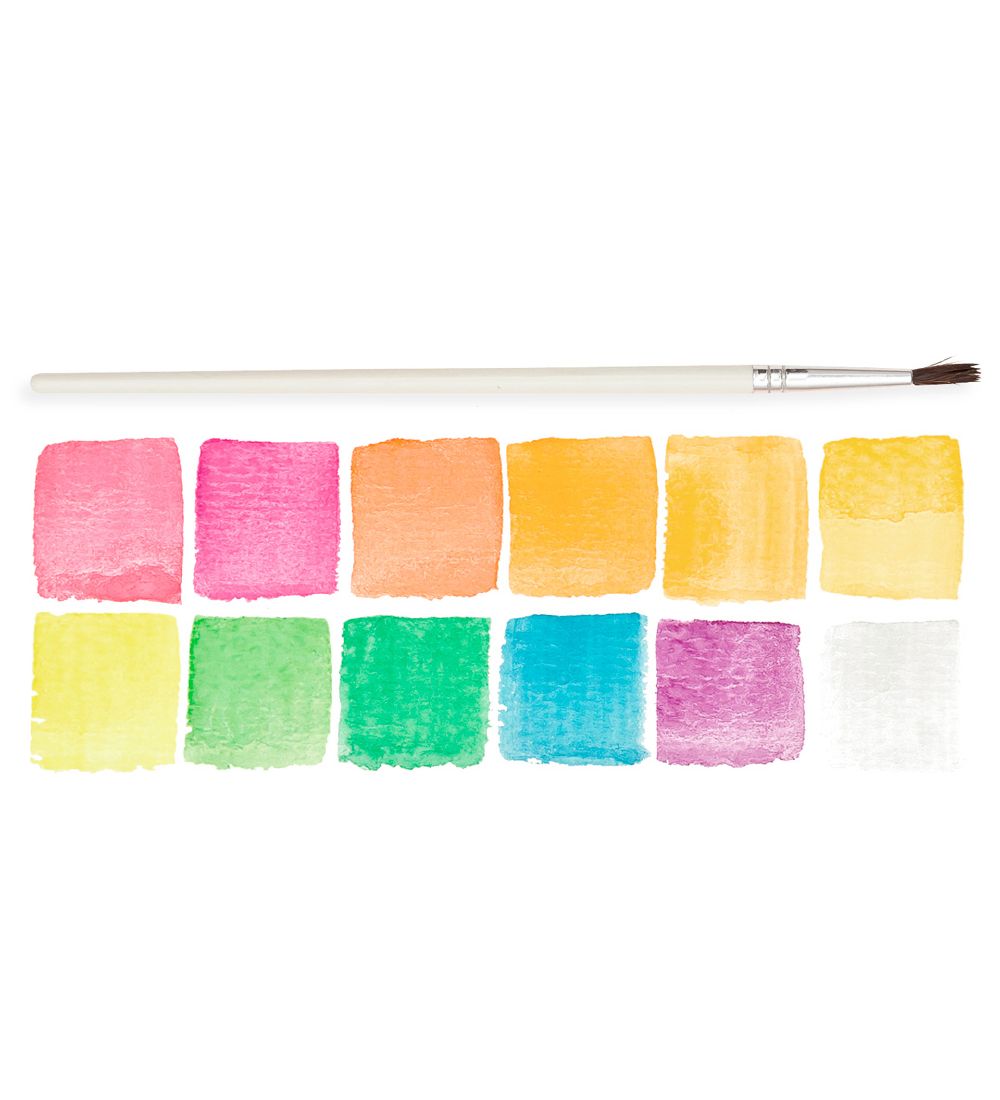 Ooly Vandfarver - Chroma Blends - 12 stk - Neon