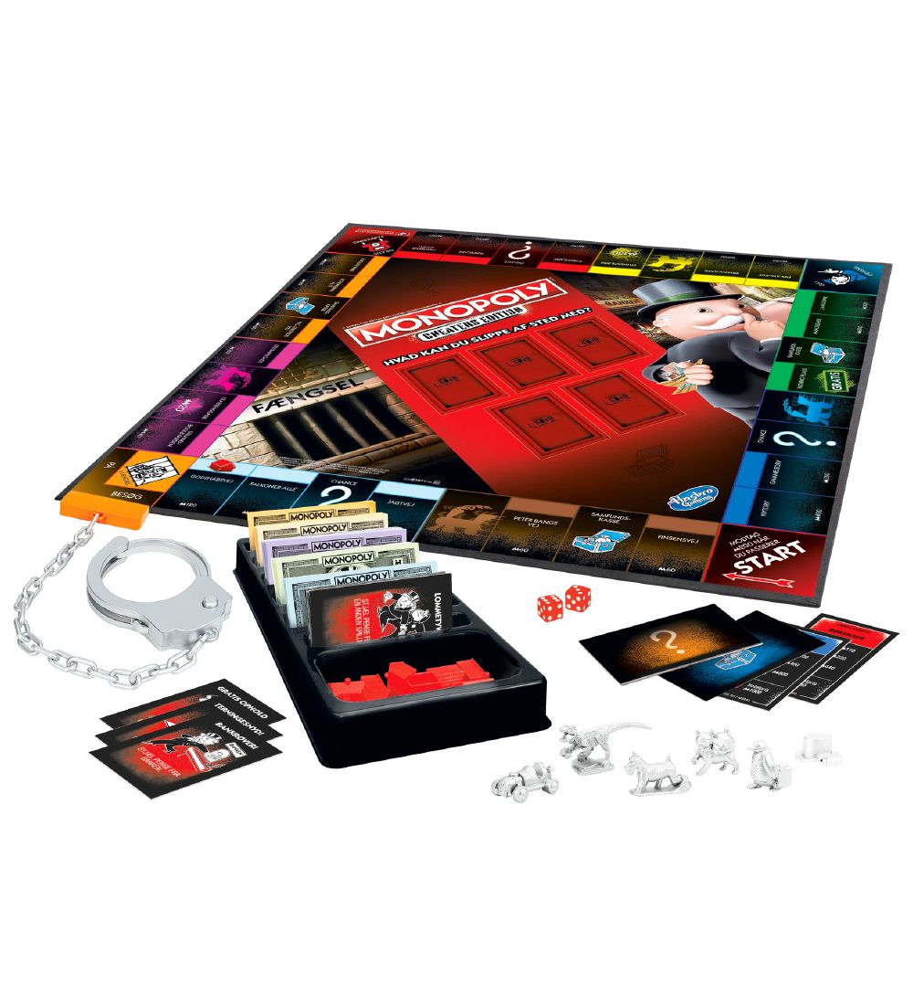 Hasbro Brtspil - Monopoly Cheaters Edition