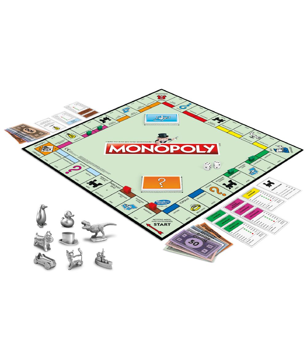 Hasbro Brtspil - Monopoly Classic