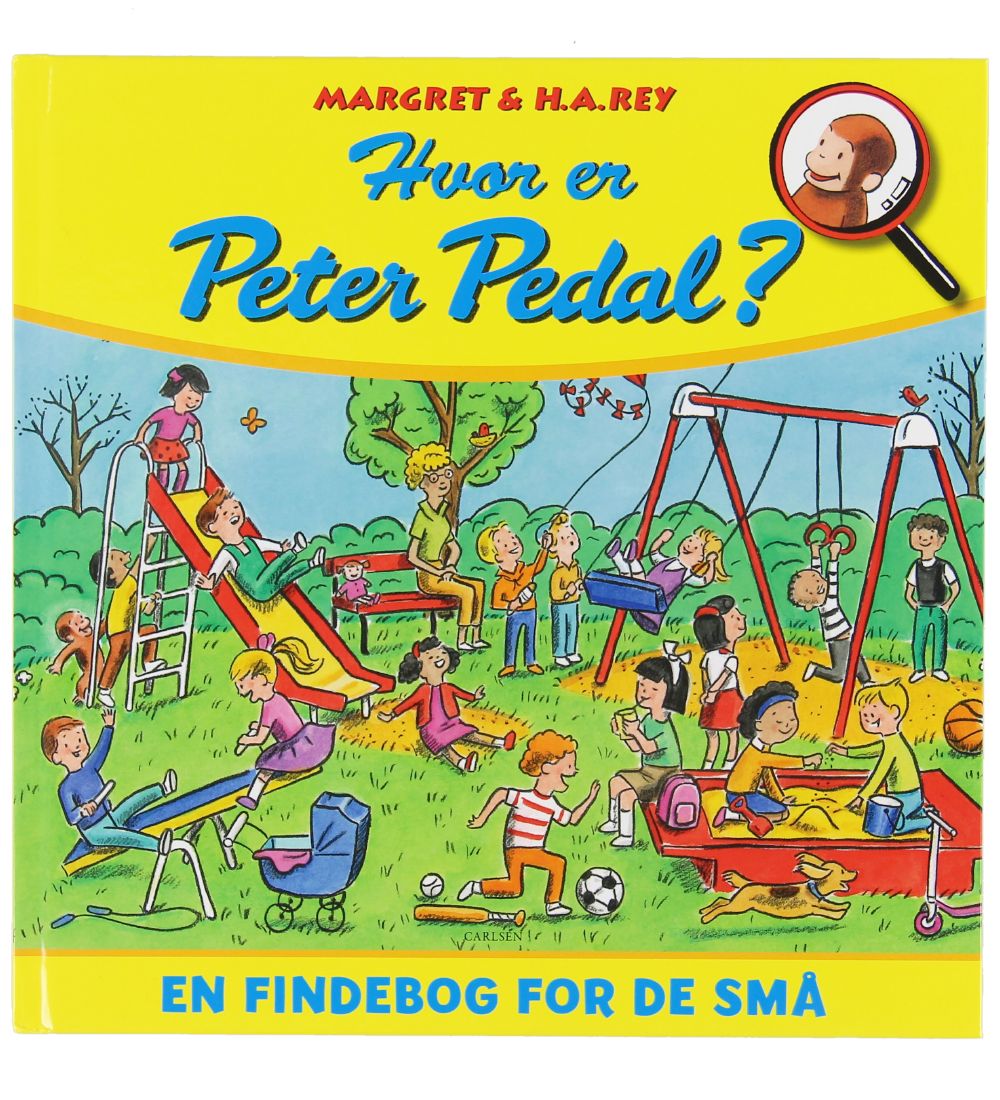Forlaget Carlsen Findebog - Hvor Er Peter Pedal? - Dansk