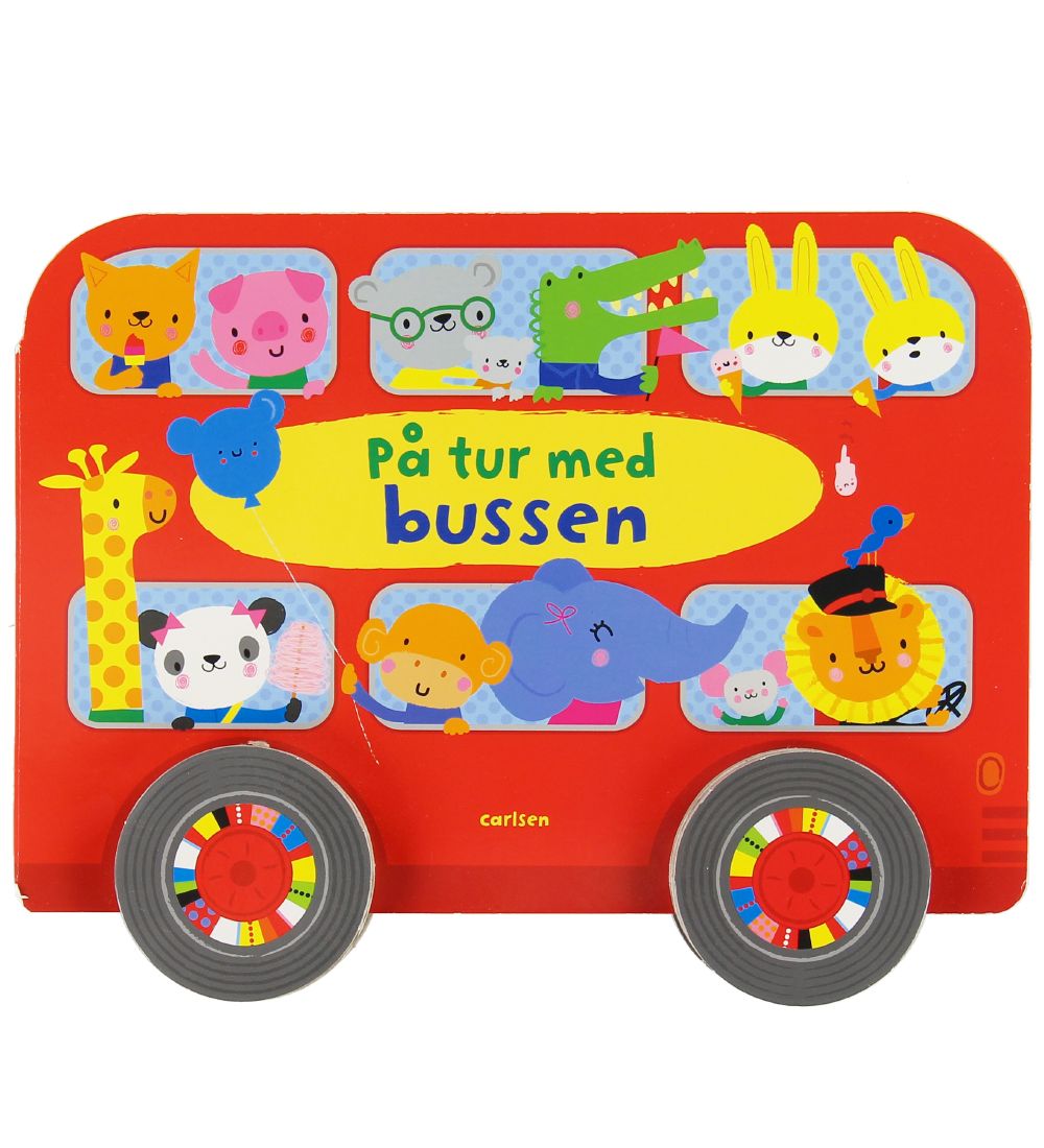 Forlaget Carlsen Billedbog - P Tur Med Bussen m. Hjul - Dansk