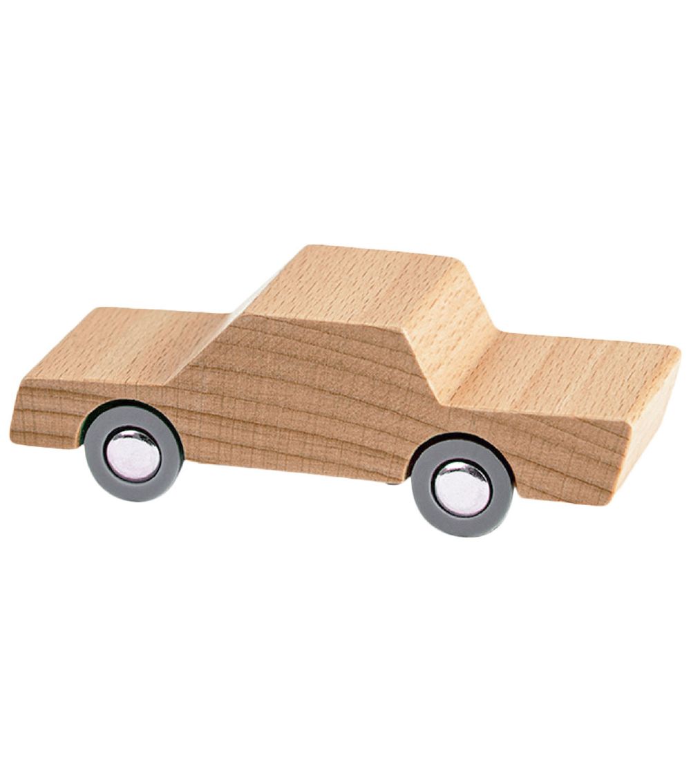 Waytoplay Bil - 10 cm - Back and Forth - Woody