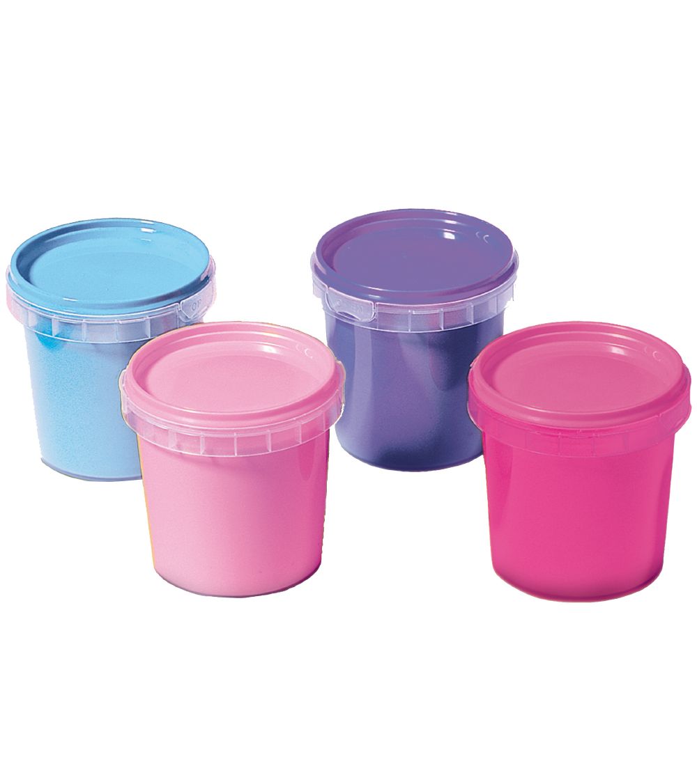 SES Creative Fingermaling - 4 x 145 ml - Pastelfarver