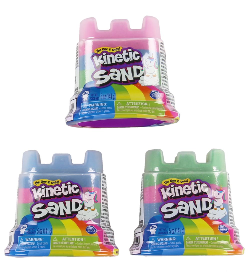 Kinetic Sand Regnbue - 141 gram - Assorteret