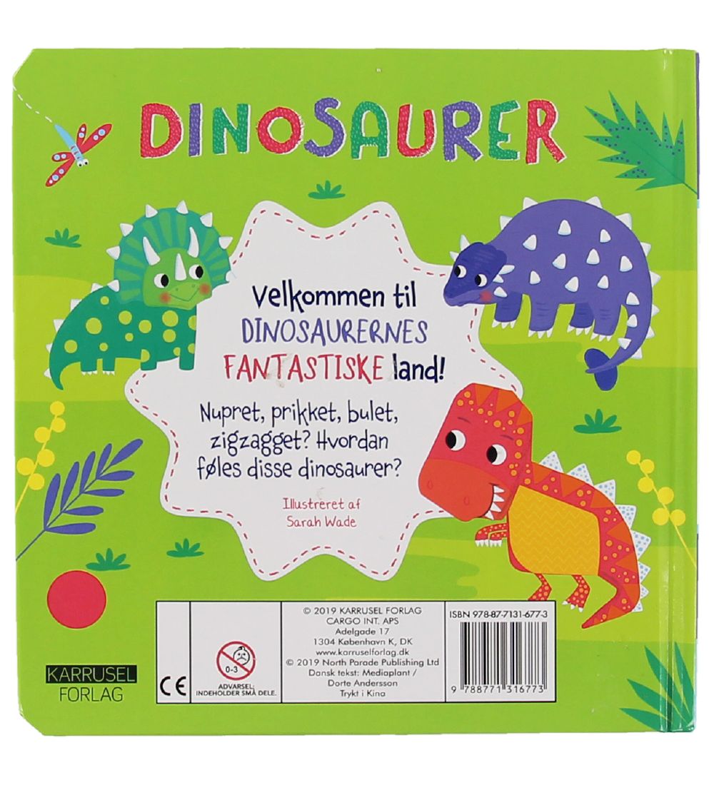 Karrusel Forlag Bog - Mrk Og Fl - Dinosaurer - Dansk
