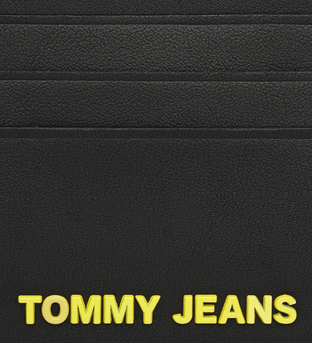 Tommy Hilfiger Kortholder - Sort m. Gul
