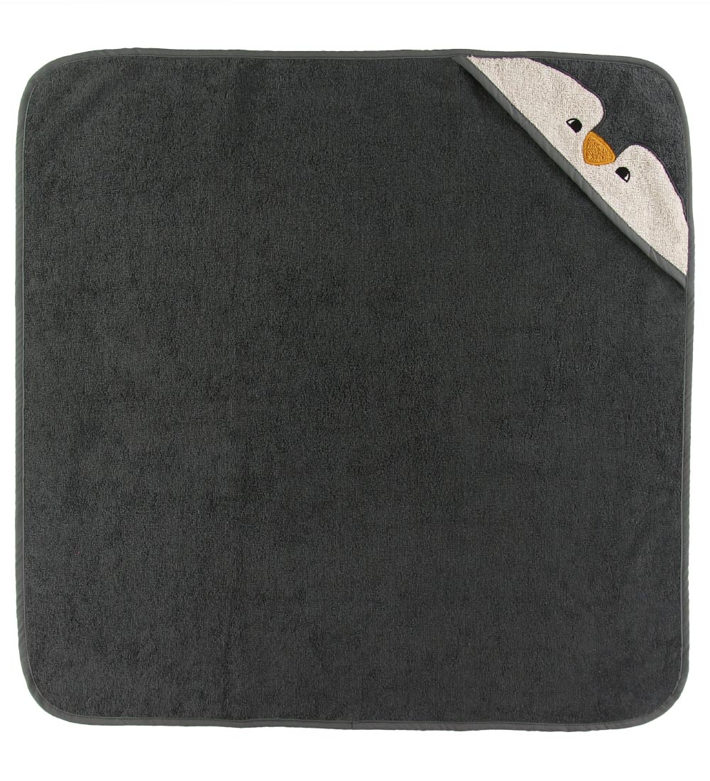 Liewood Badeslag - 70x70 - Albert - Penguin Stone Grey