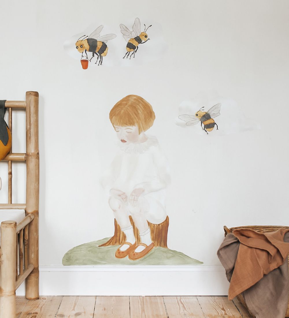 That's Mine Wallstickers - Wall Stories - 2 stk. - Busy Bees
