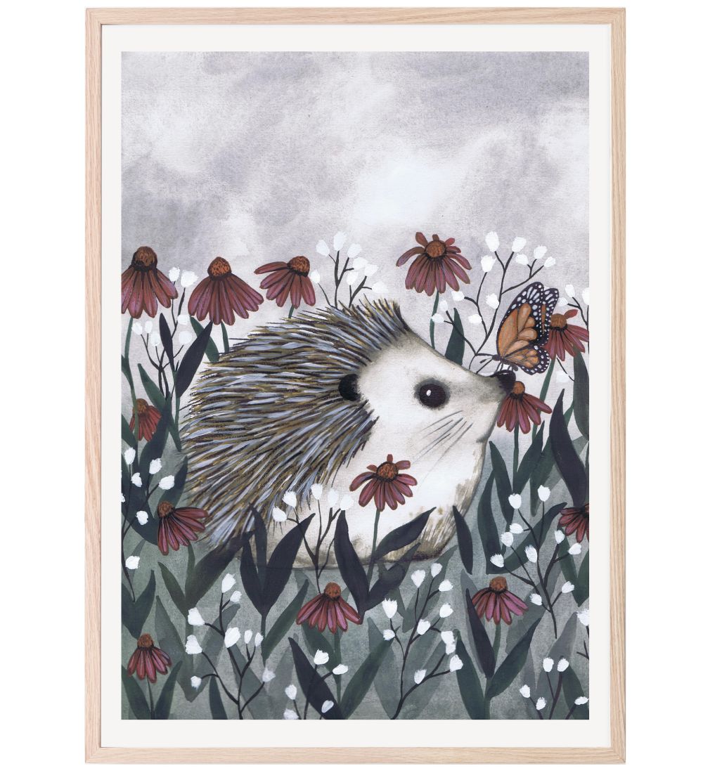 That's Mine Plakat - 50x70 cm - Nosy Hedgehog