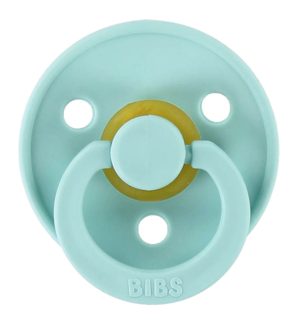 Bibs Colour Sutter - Str. 1 - 2-pak - Rund - Turquoise/Mint