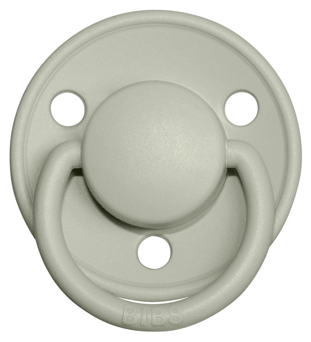 BIBS De Lux Sutter - 2-pak - Rund- Sage/Hunter Green