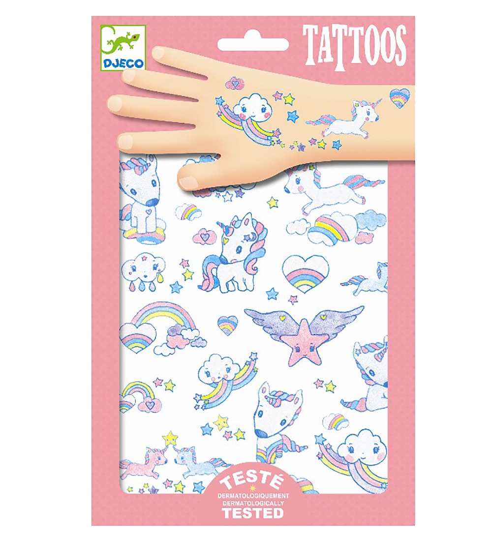 Djeco Tatovering - Enhjørninger