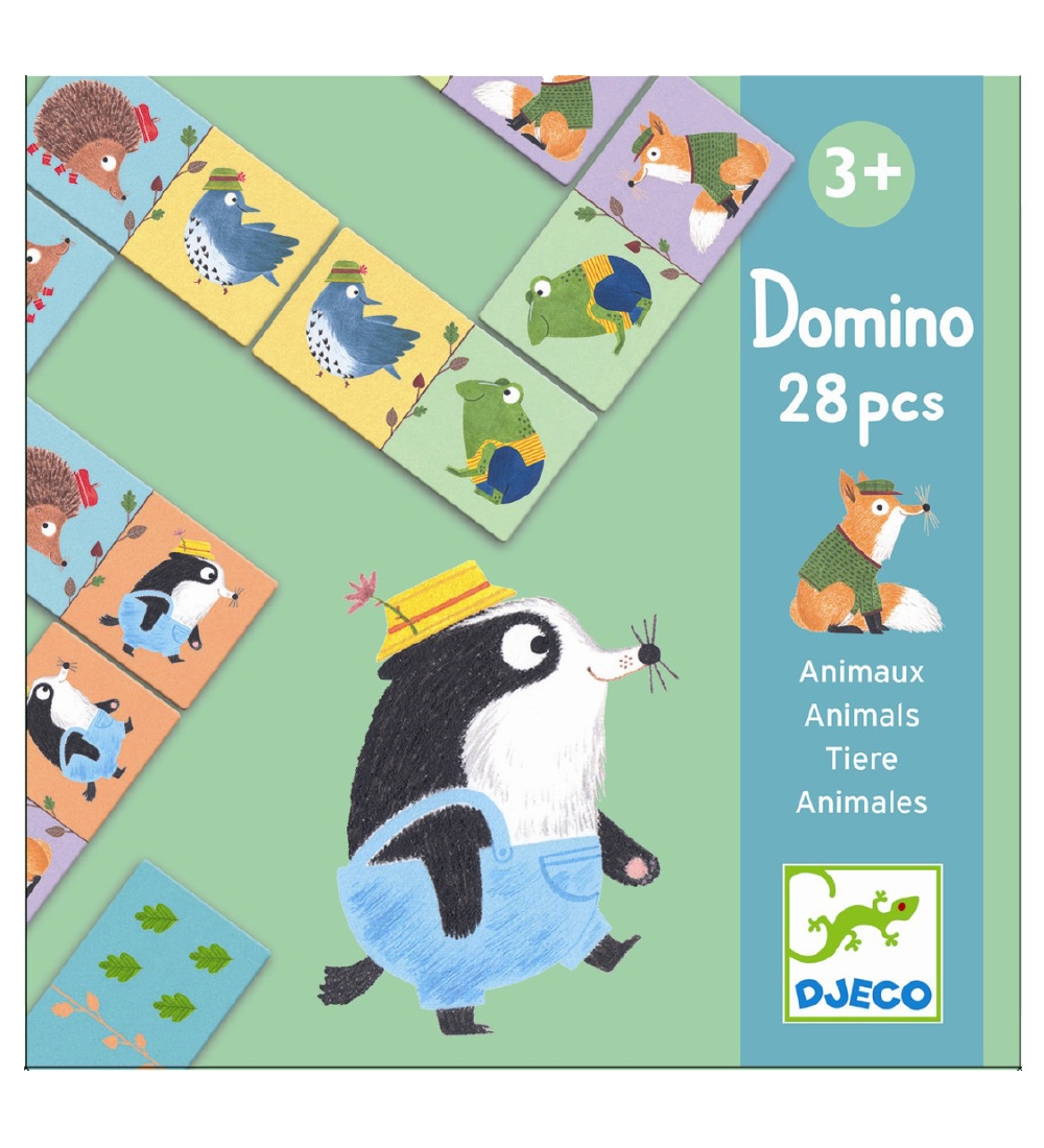 Djeco Domino - Skovens dyr