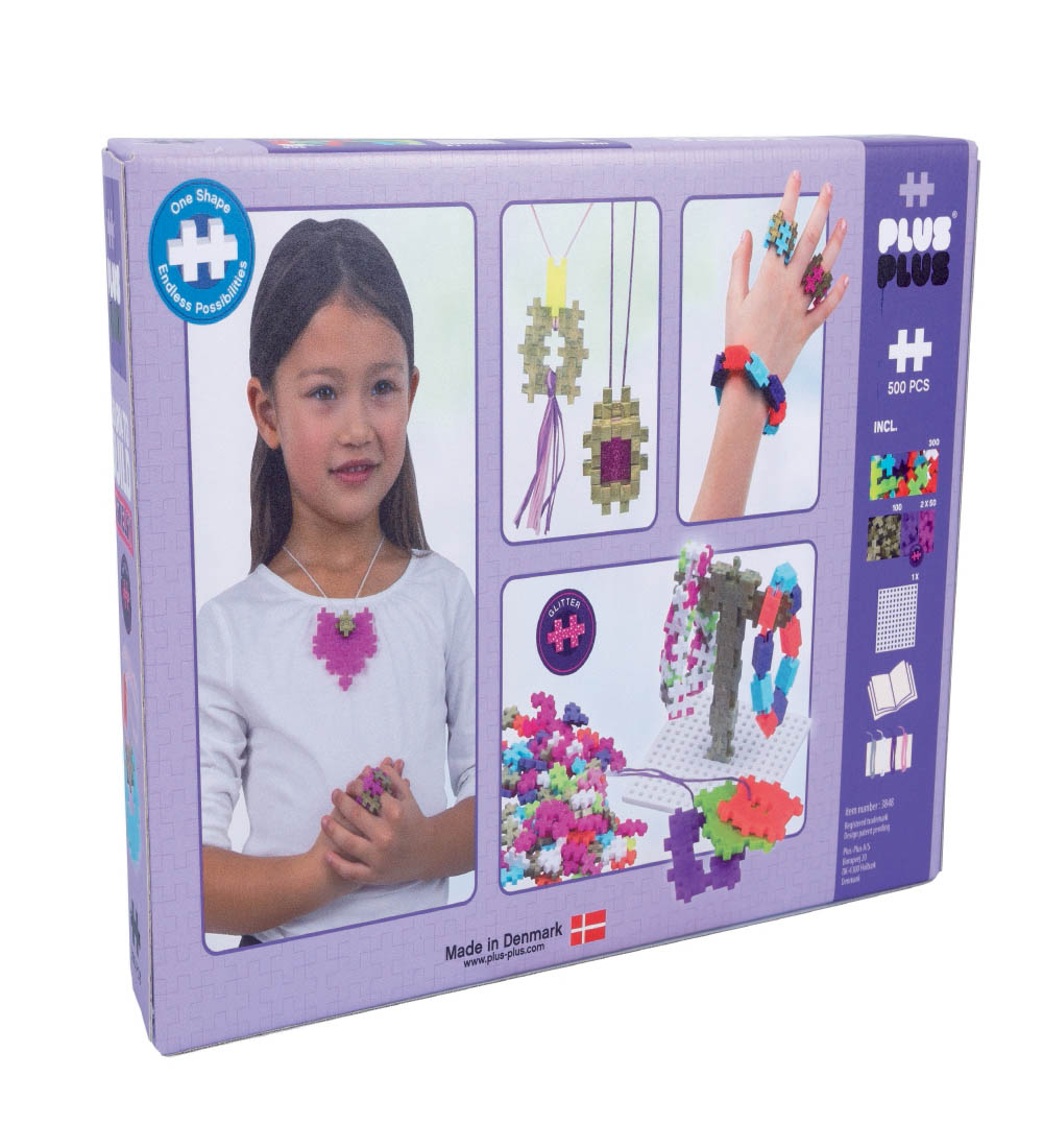 Plus-Plus Learn To Build - Smykker - 500 Stk