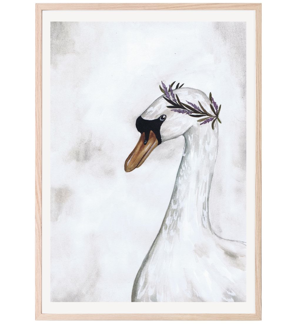 That's Mine Plakat - 50x70 cm - Proud Swan