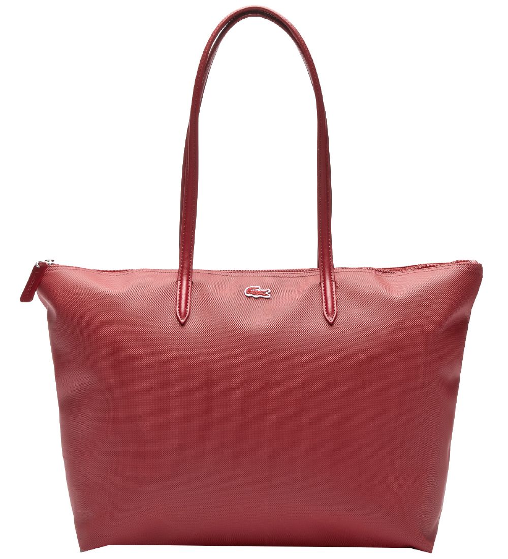 Lacoste Shopper - Large Shopping Bag - Alizarine Rød