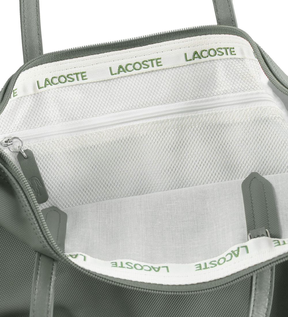 Lacoste Shopper - Vertical Shopping Bag - Agave Green