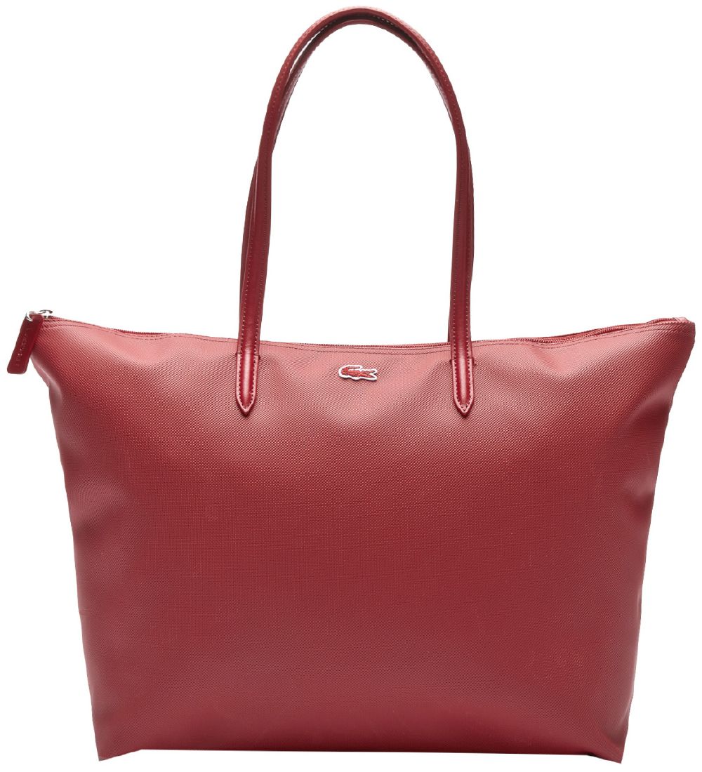 Lacoste Shopper - Small Shopping Bag - Alizarine Rød