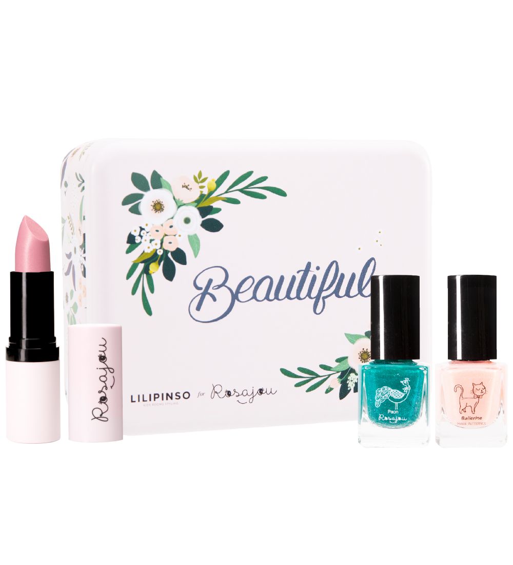 Rosajou Sminkest - Beautiful - Lbestift/Neglelak