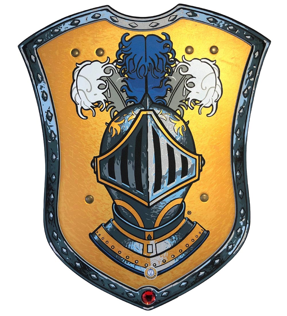 Liontouch Udklædning - Mystery Knight Skjold - Blå