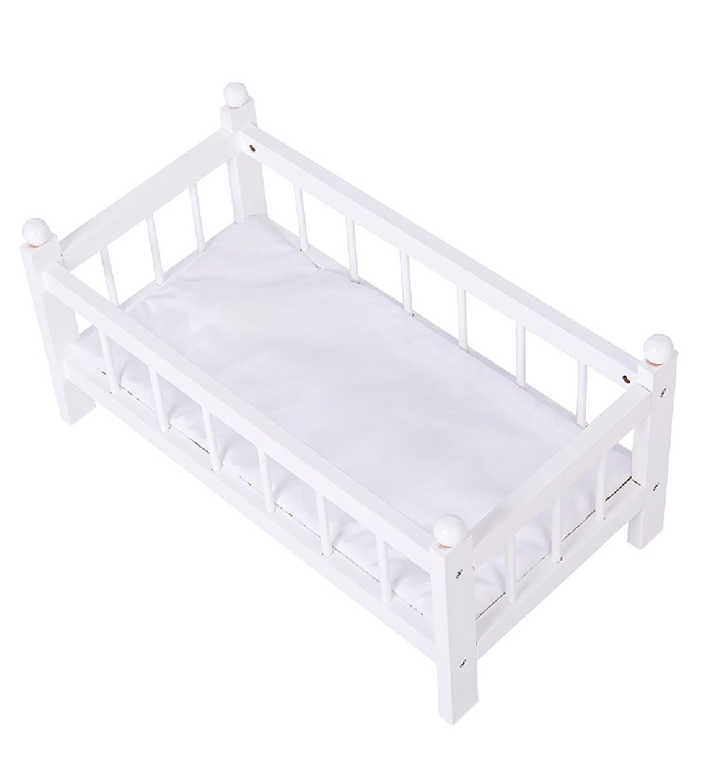Mini Mommy Dukkeseng - Tr - Hvid