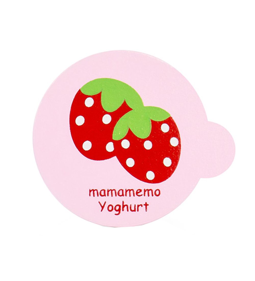 MaMaMeMo Legemad - Træ - Jordbæryoghurt