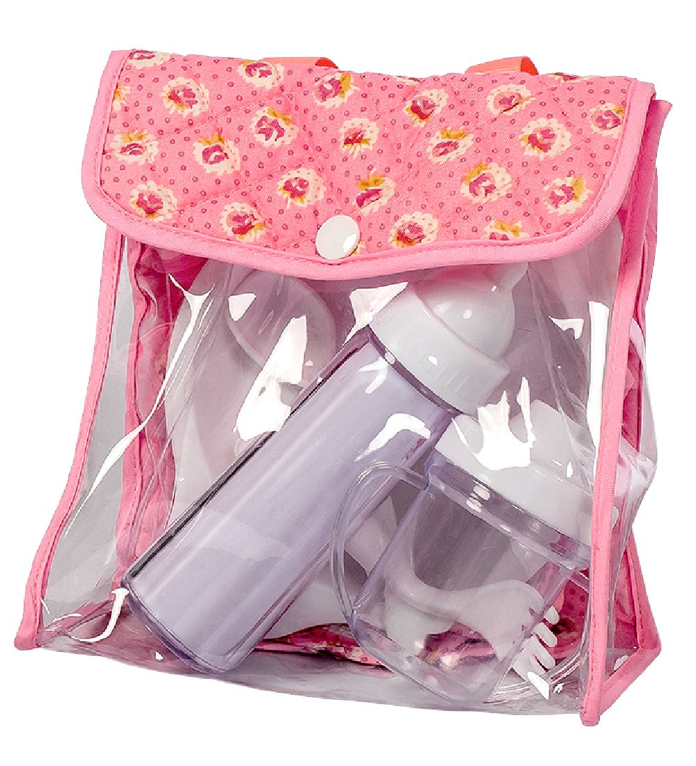 Mini Mommy Spisesæt i Taske - Legetøj - Pink