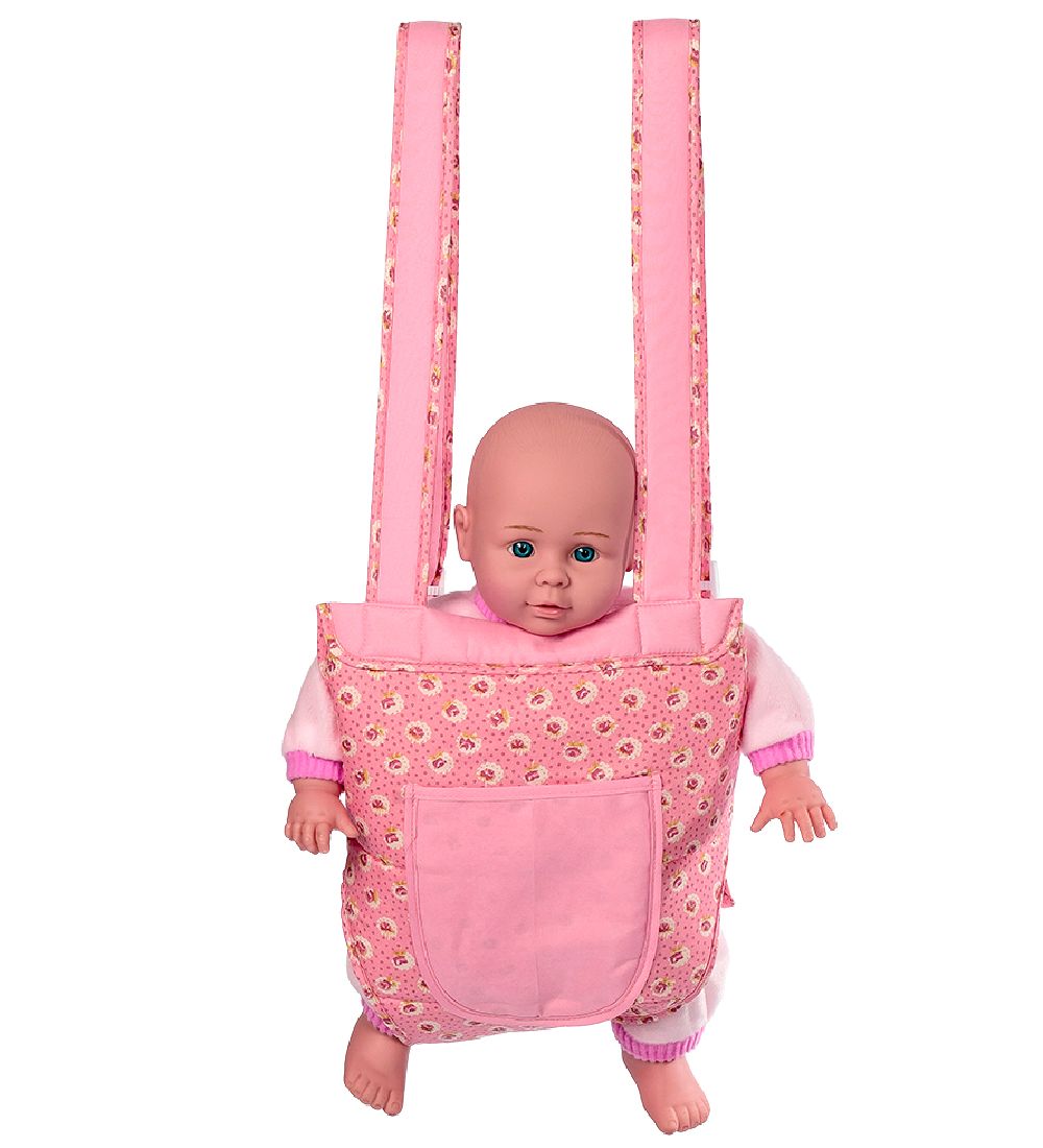 Mini Mommy Bæresele til Dukke - Pink