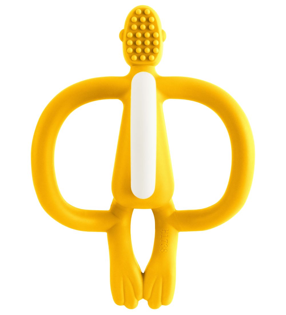 Matchstick Monkey Bidering - Monkey Teething - Yellow