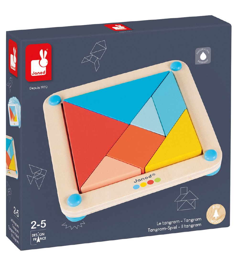 Janod Tangram - 2 Sværhedsniveauer