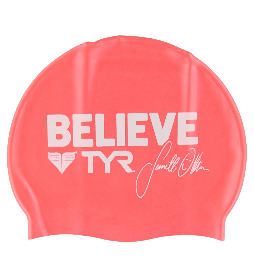 TYR Badehætte - Voksen - Believe m. Jeanette Ottesen - Koral