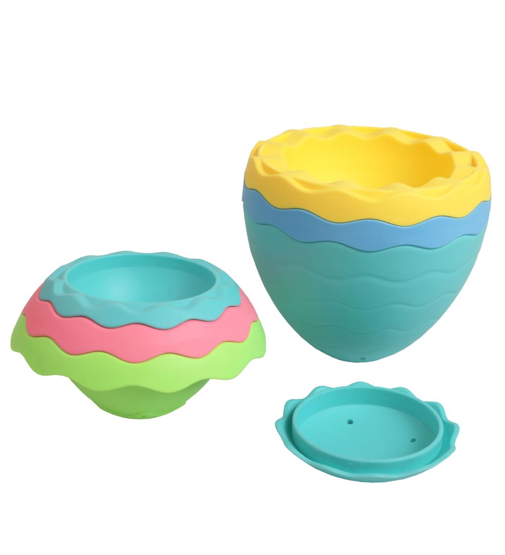 Tiger Tribe Badelegetøj - Stack & Pour - Bath Egg