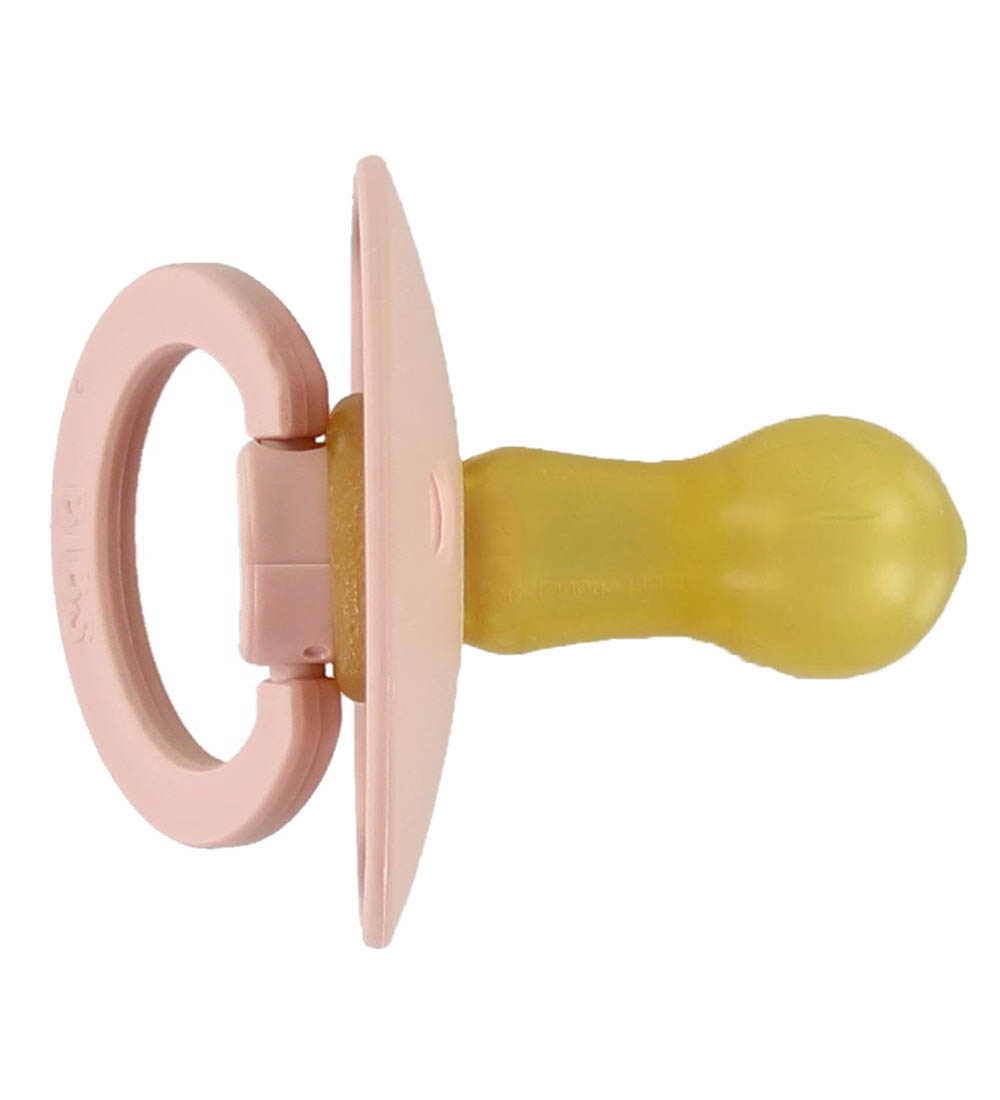 Bibs Colour Sutter - Str. 1 - 2-pak - Rund - Cloud/Blush