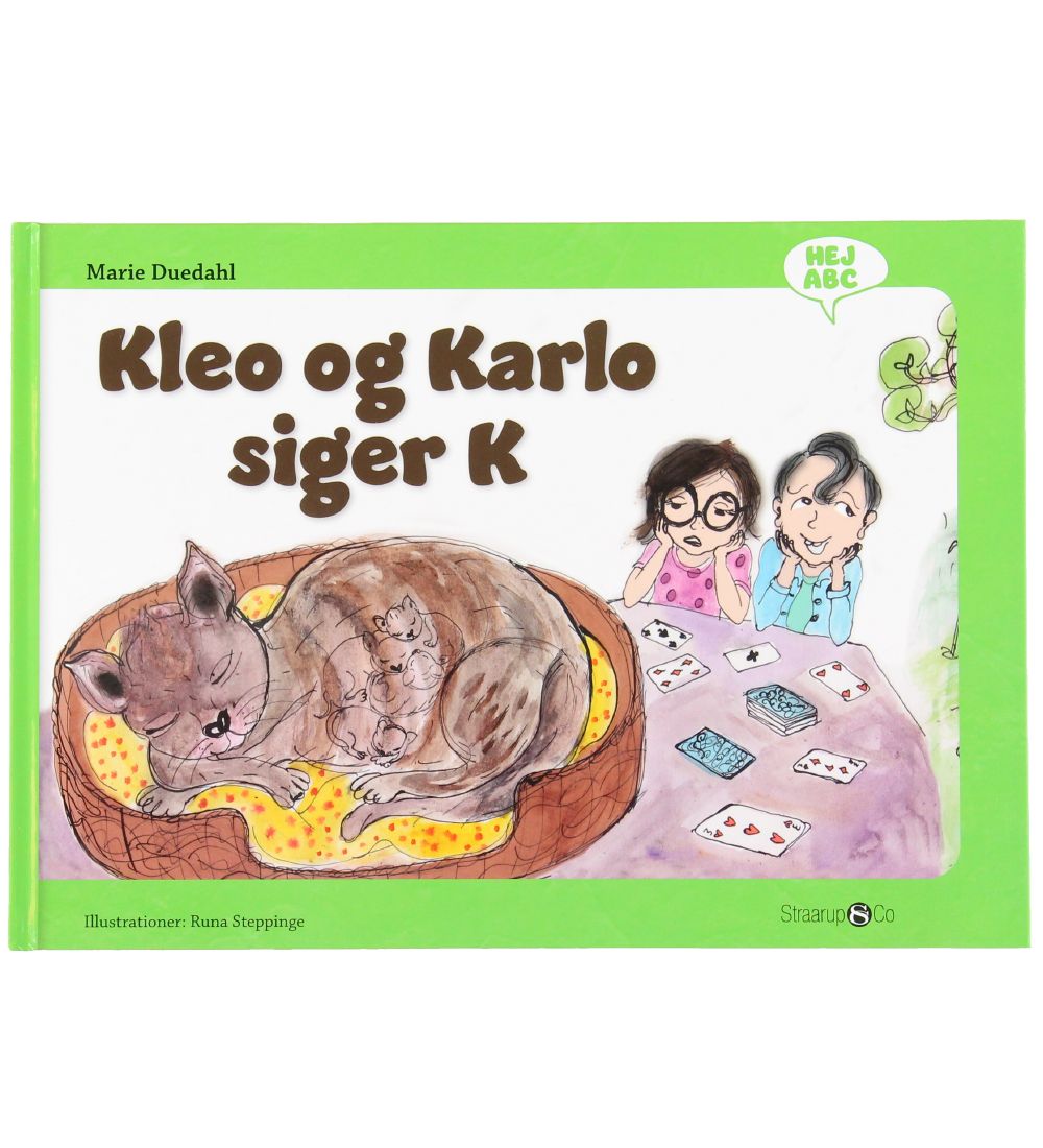 Straarup & Co Bog - Hej ABC - Kleo og Karlo Siger K - Dansk