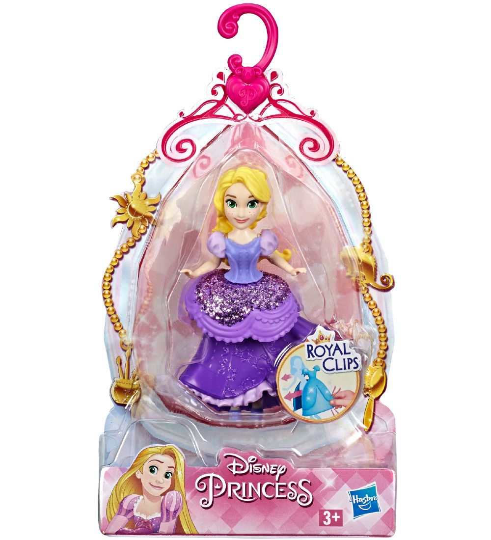 Disney Princess Dukke - 9 cm - Rapunzel