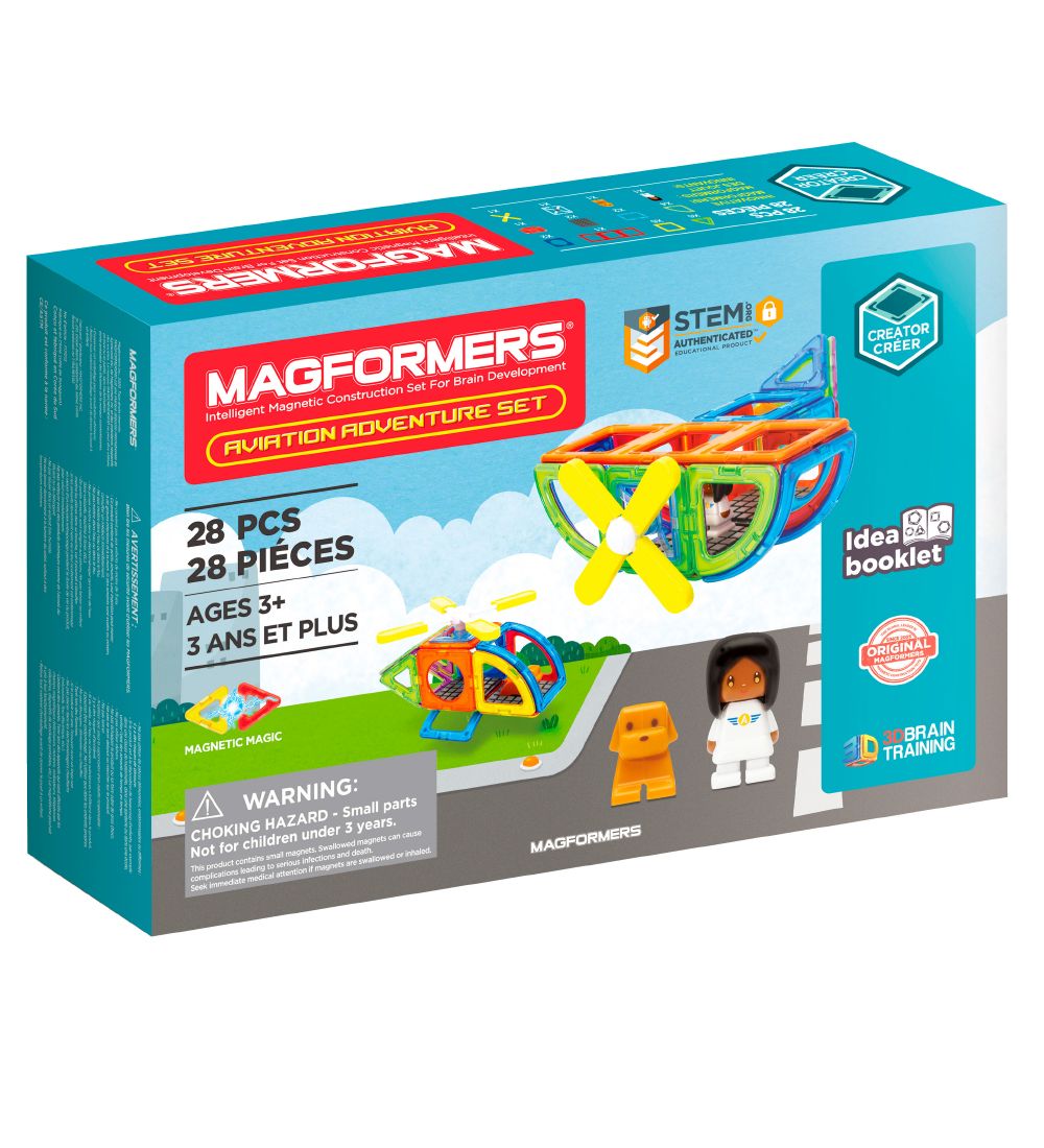 Magformers Aviation Adventure St - 28 dele