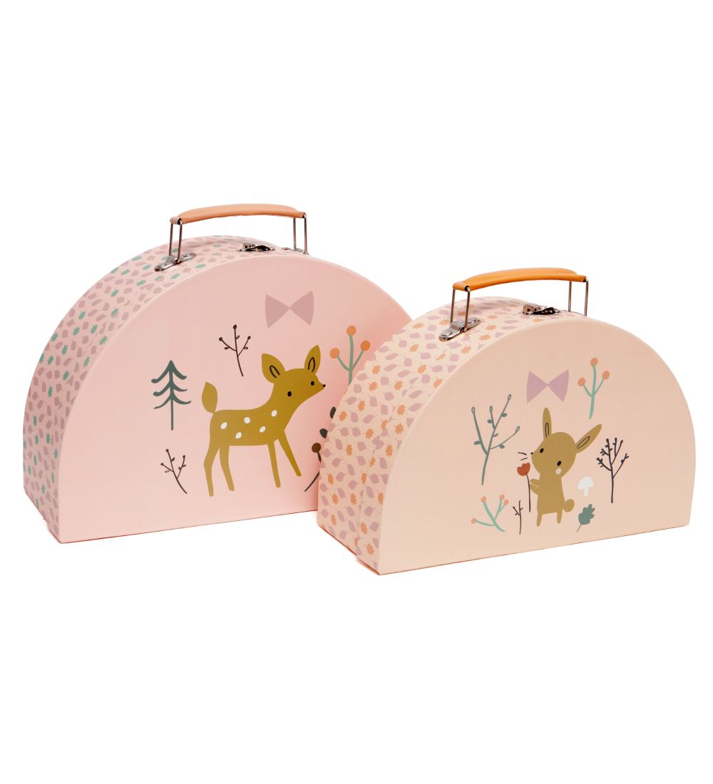 Petit Monkey Kuffertsæt - 2 stk. - 28/24 cm - Deer