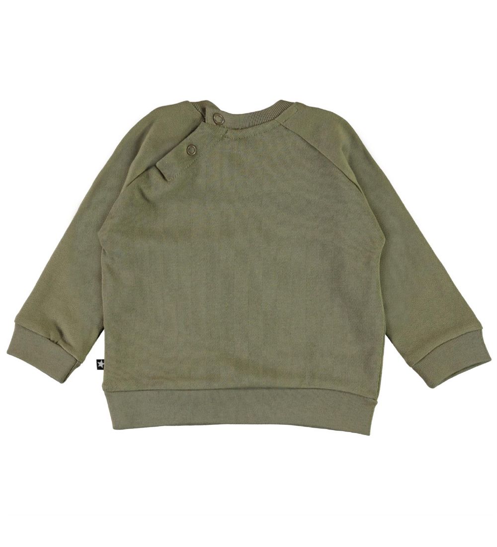 Molo Sweatshirt - Disco - Khaki Green